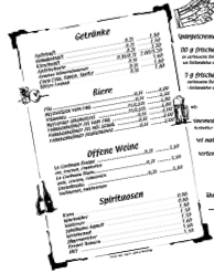 Speiskarte 3