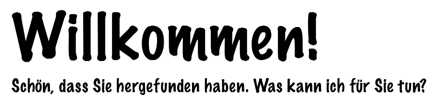 Willkommen